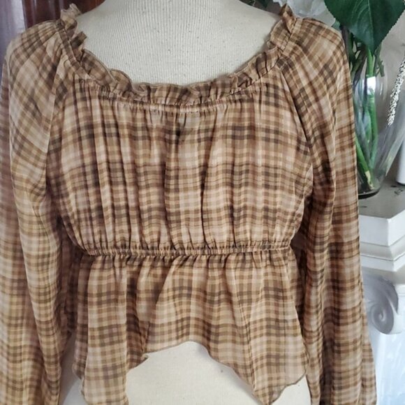 Charming plaid crop top CUTE - Picture 10 of 10